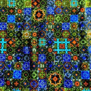 Cute multi colored, patterned and 3/4 sleeve LulaRoe dress! Barely worn!